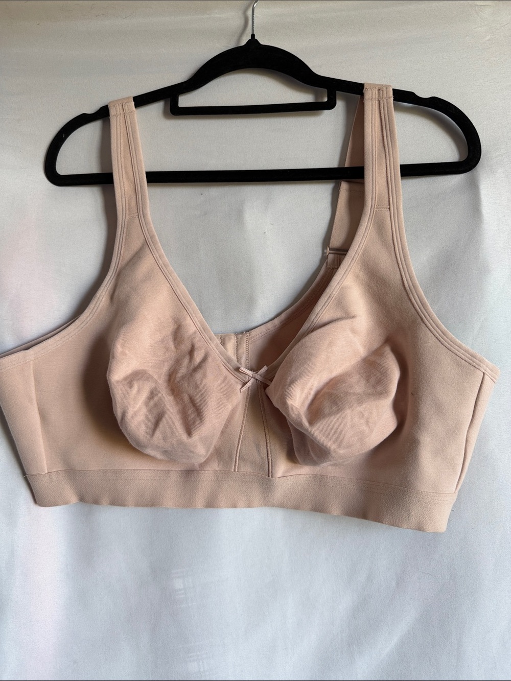Fruit of the Loom Nude Pink Wireless Comfort Bra